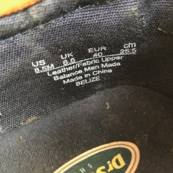 Dr. Scholl's blue and white nautical wedge espadrilles, size 8.5 - Picture 5 of 7